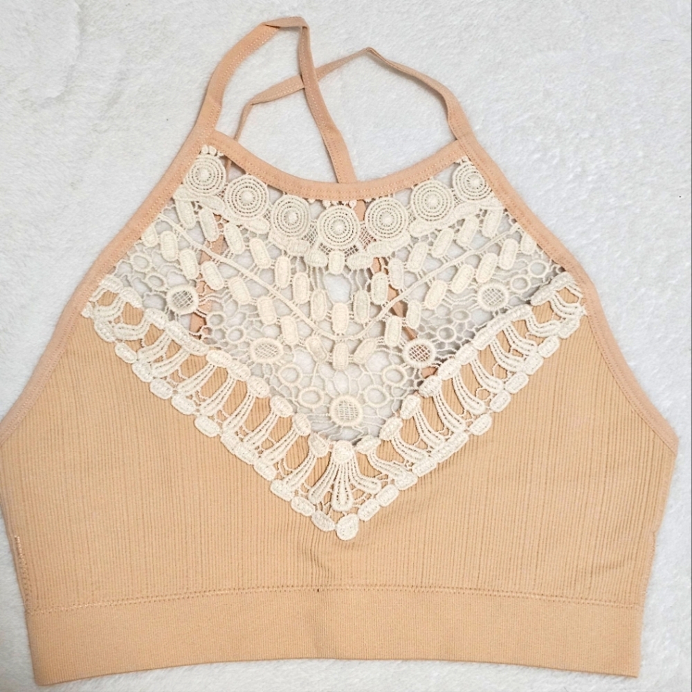 Boho Lace Crop Top BNIP |  Available in multiple colors!